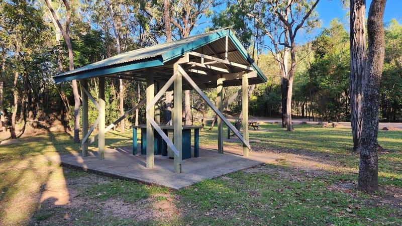 BIG CRYSTAL CREEK CAMPING AREA BBQ Area