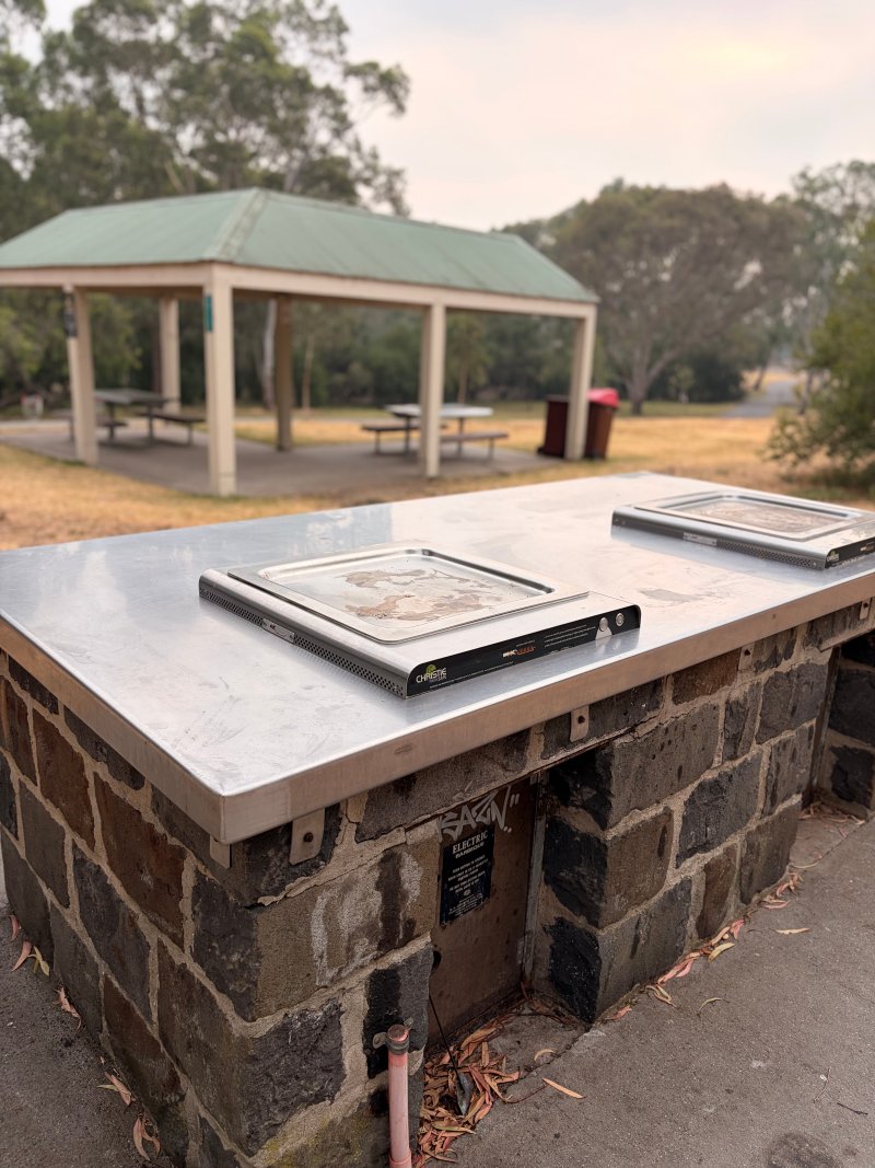 PIPEMAKERS PARK BBQ Area