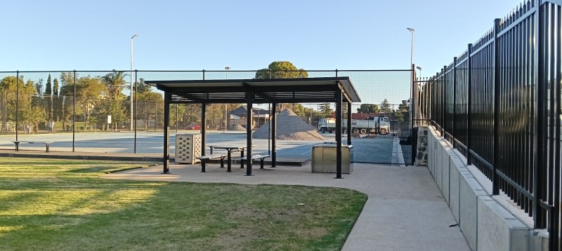 MARGARET MESSENGER RESERVE BBQ Area
