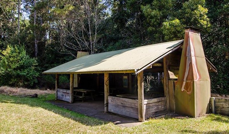 PLATEAU BEECH CAMPGROUND BBQ Area