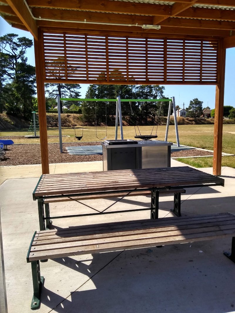 MOUNT PLEASANT PLAYGROUND BBQ Area