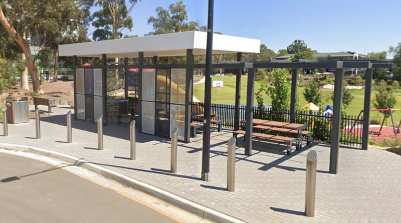 GLENSIDE PARK PLAYGROUND BBQ Area