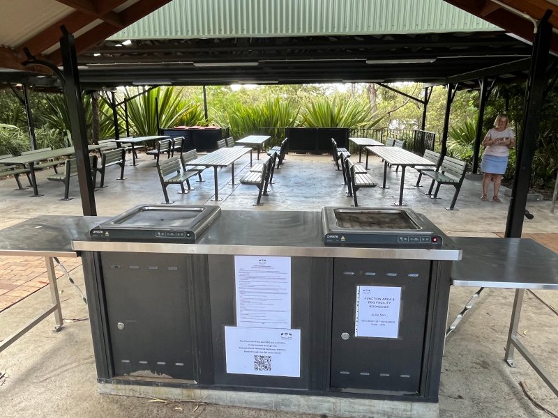 RHODES PARK BBQ Area