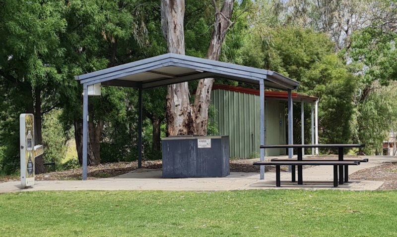 BRIDGEWATER SWIMMING HOLE BBQ Area