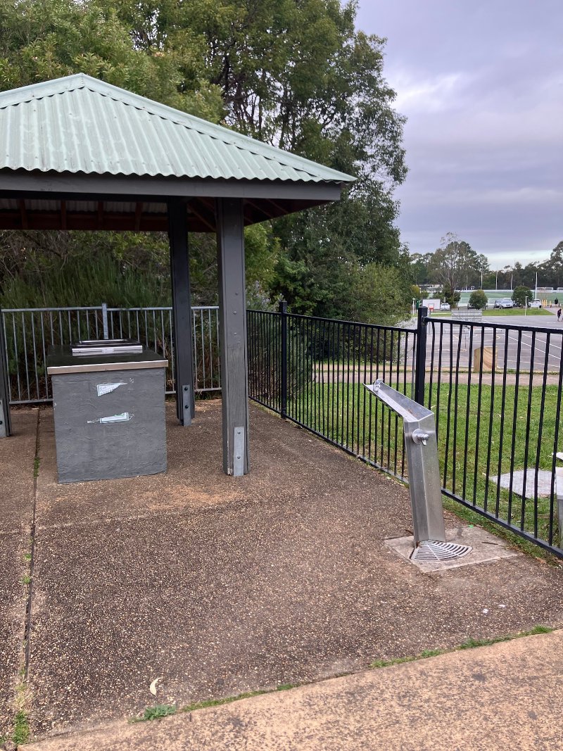 POPPY PARK MEMORIAL PLAYGROUND BBQ Area