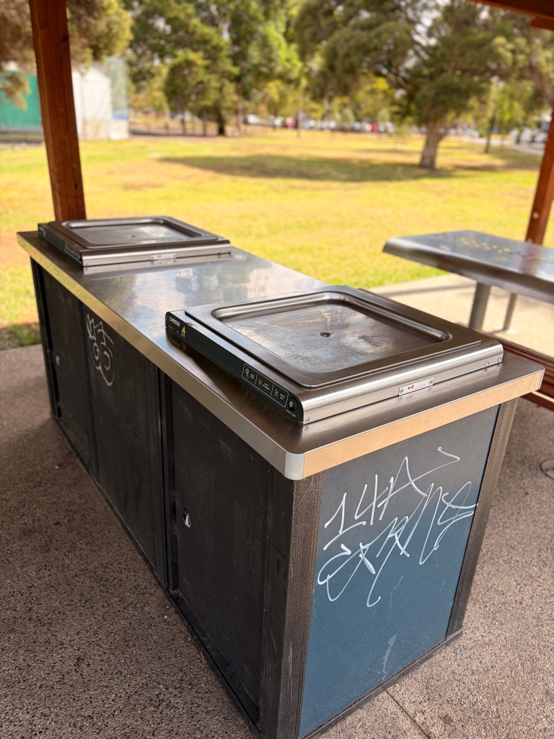 ROBERT BARRETT RESERVE BBQ Area