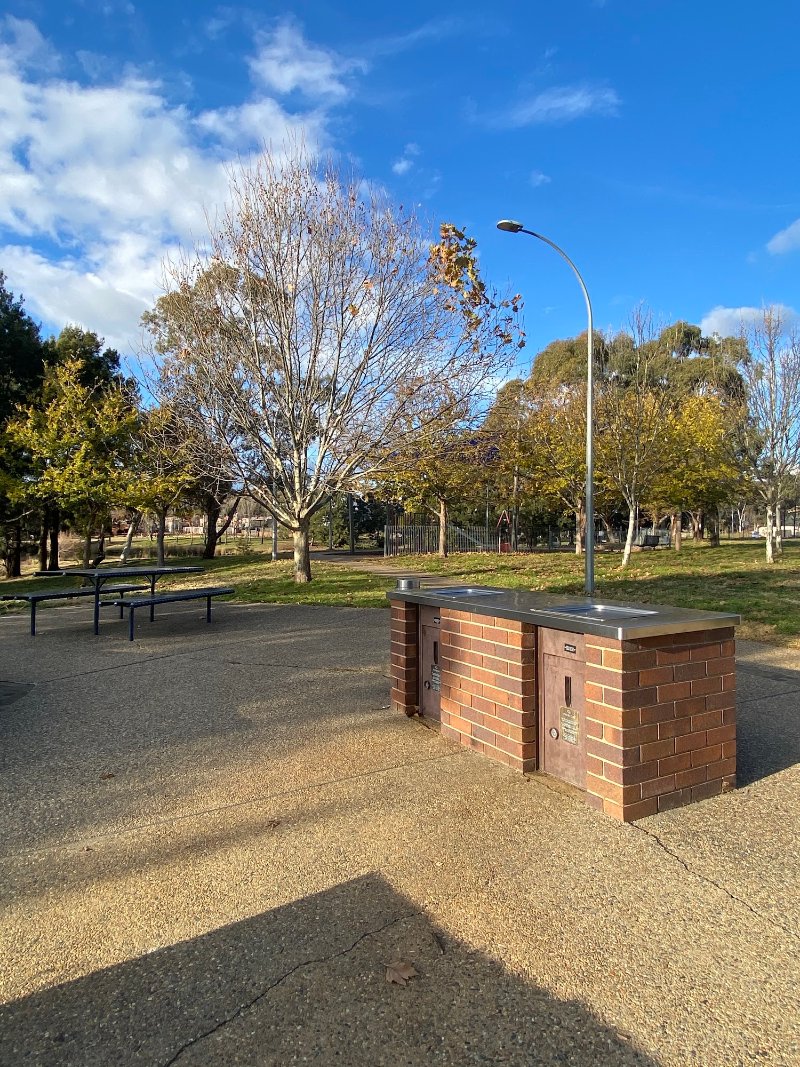 GREENWAY PARK PLAYGROUND BBQ Area