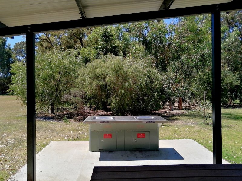 MARGARET HARRISON PARK BBQ Area