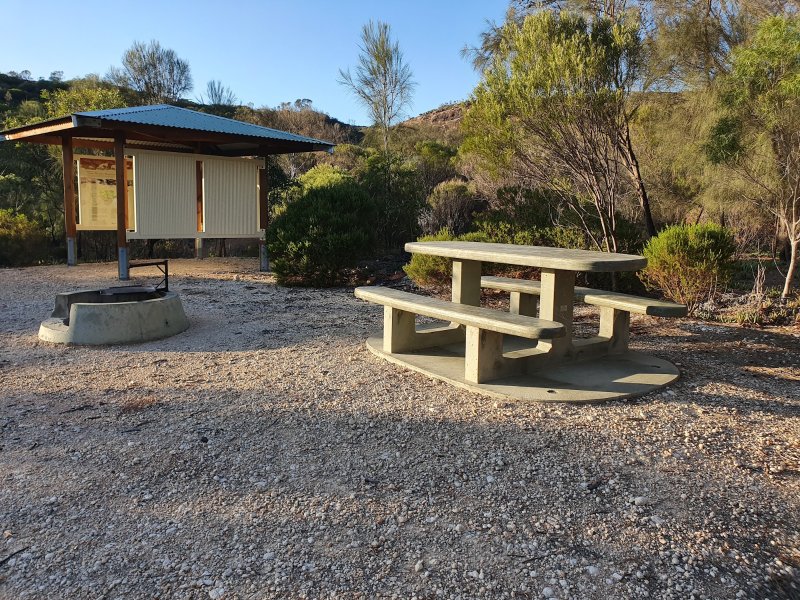 PEAK CHARLES CAMPGROUND BBQ Area