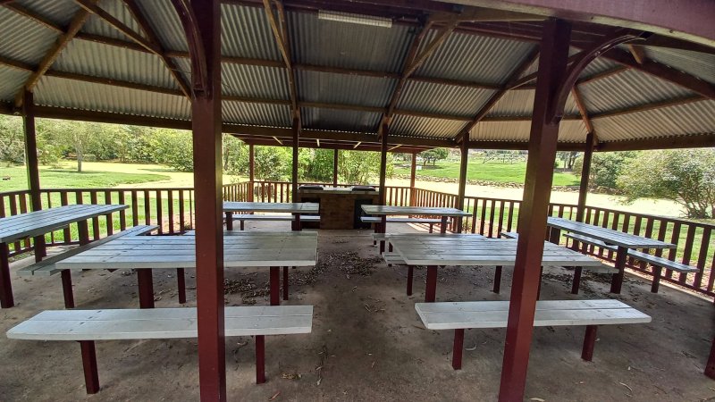 PAN PACIFIC PEACE GARDENS BBQ Area