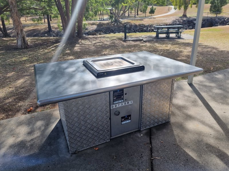 BERYL ROBERTS PARK PLAYGROUND BBQ Area