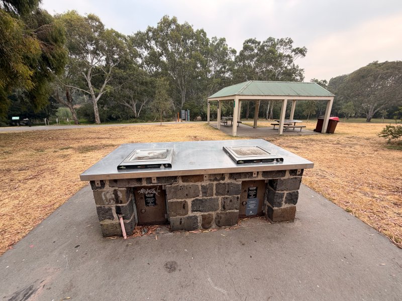 PIPEMAKERS PARK BBQ Area