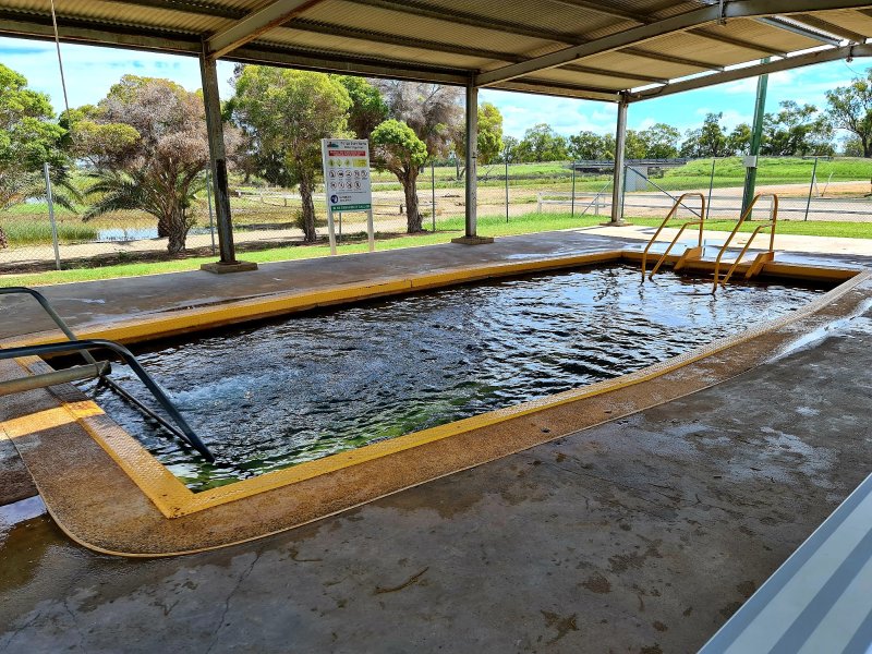 PILLIGA ARTESIAN BORE BATH BBQ Area