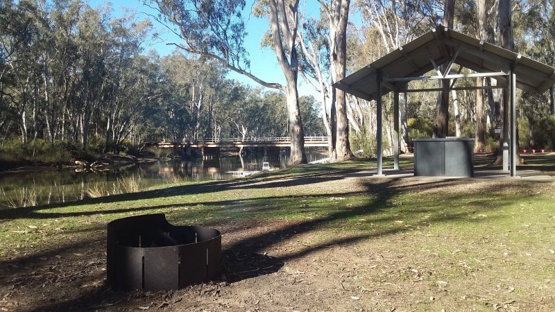 EDWARD RIVER BRIDGE CAMPGROUND BBQ Area