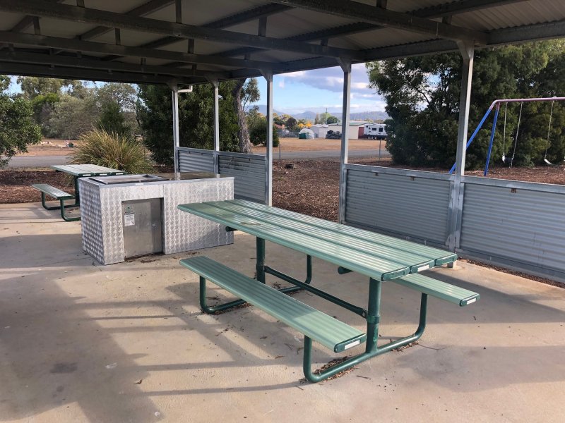 TRIABUNNA OVAL  BBQ Area