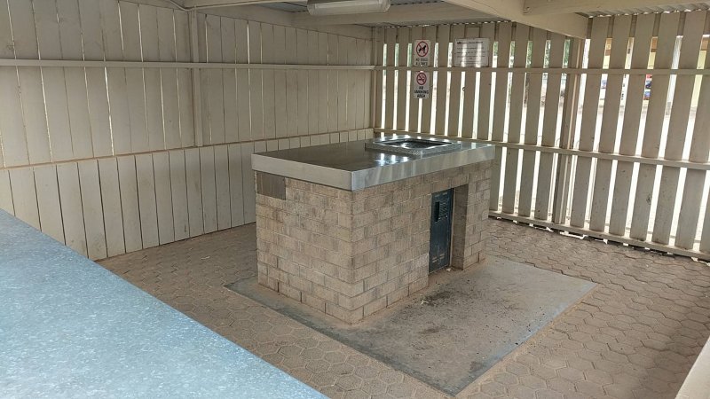 THOMPSON MEMORIAL PLAYGROUND BBQ Area