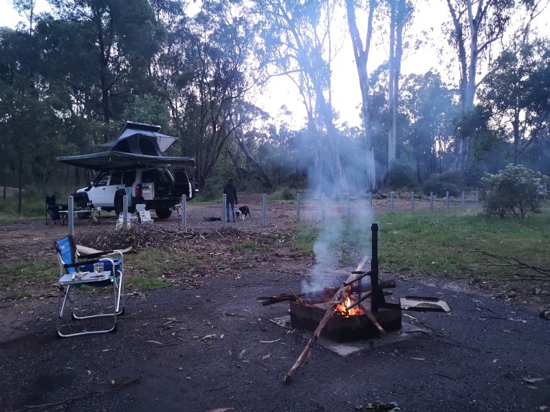 WILLOW TREE CAMPGROUND BBQ Area