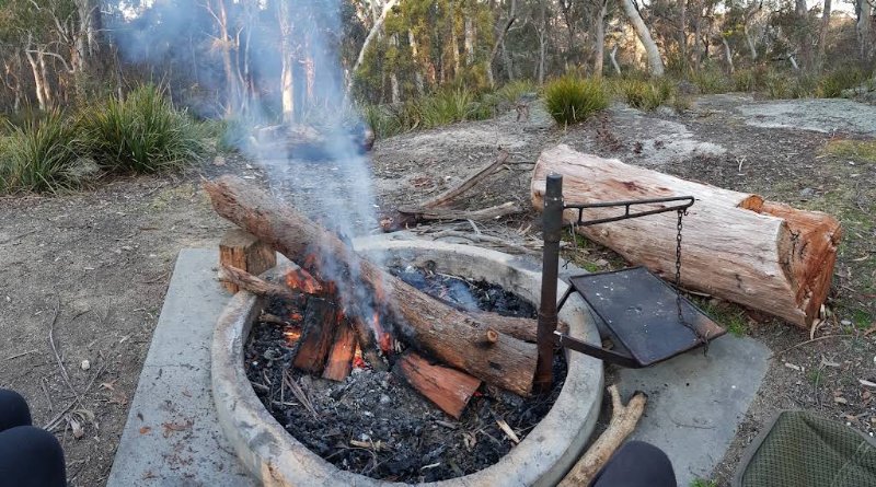 CASCADES CAMPGROUND BBQ Area