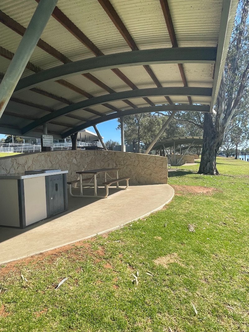 LEONARD NORMAN PARK BBQ Area