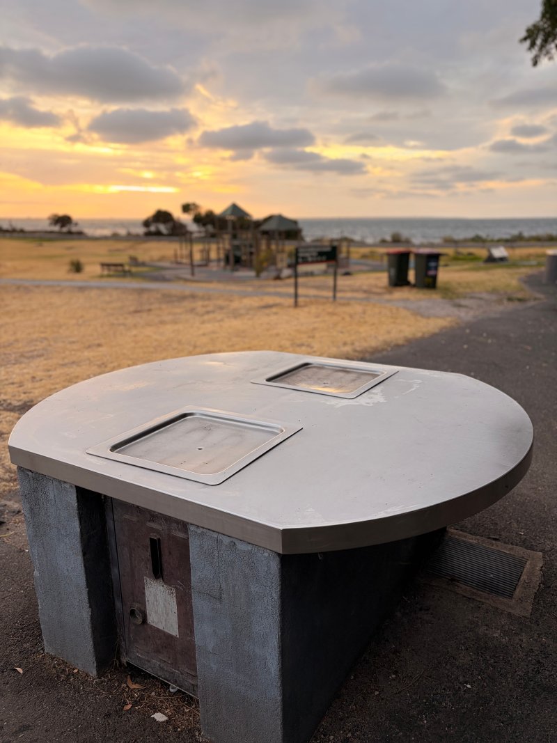 POINT GELLIBRAND COASTAL HERITAGE PARK BBQ Area