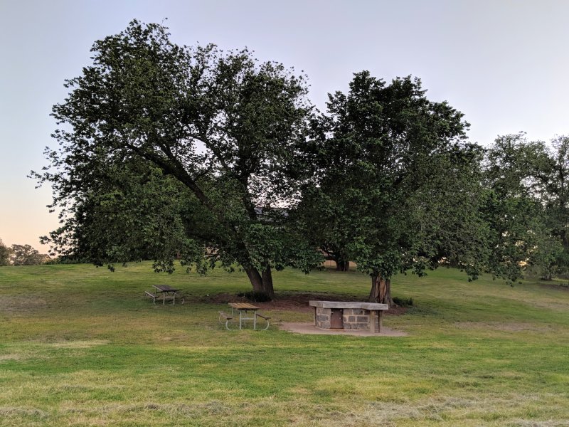 HAWKSTOWE PICNIC AREA BBQ Area