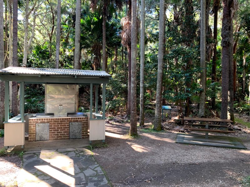PALMS PICNIC AREA BBQ Area