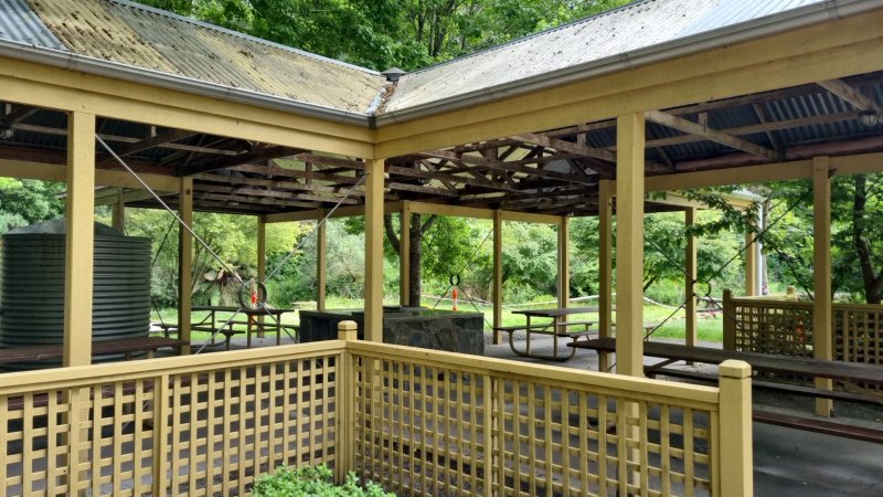NED STRINGER’S PARK BBQ Area