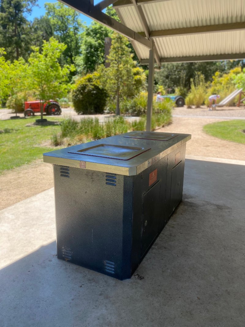 KYNETON BOTANIC GARDENS BBQ Area