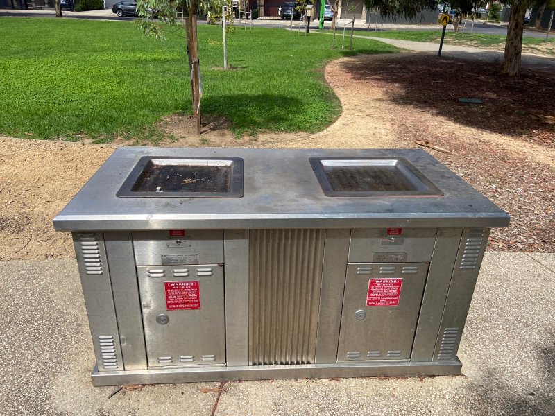 ALDRIDGE AVE RESERVE BBQ Area