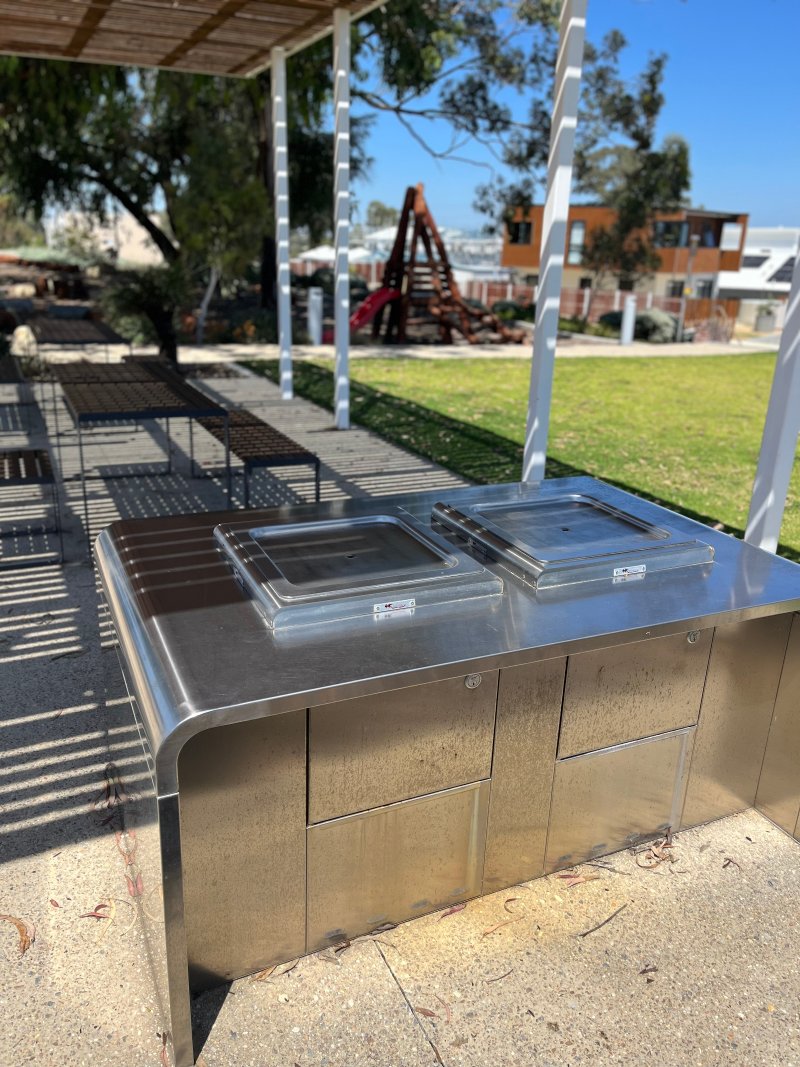 FRANK USHER PARK BBQ Area