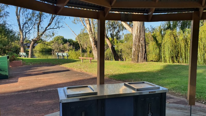 FROMHOLTZ PARK BBQ Area