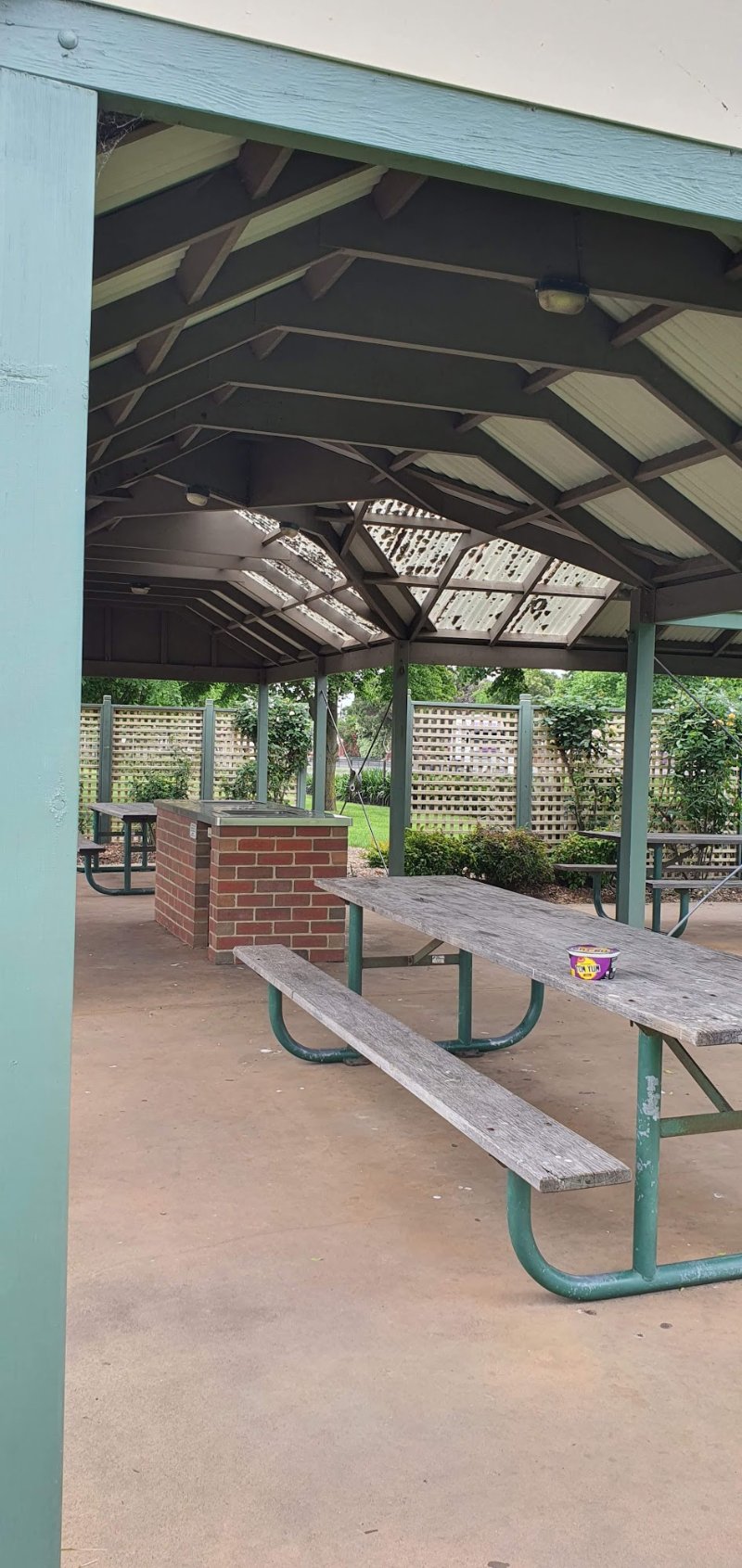 YARRAGON PICNIC AREA BBQ Area