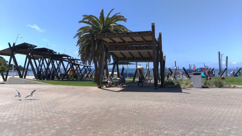 BLUFF BEACH BBQ Area