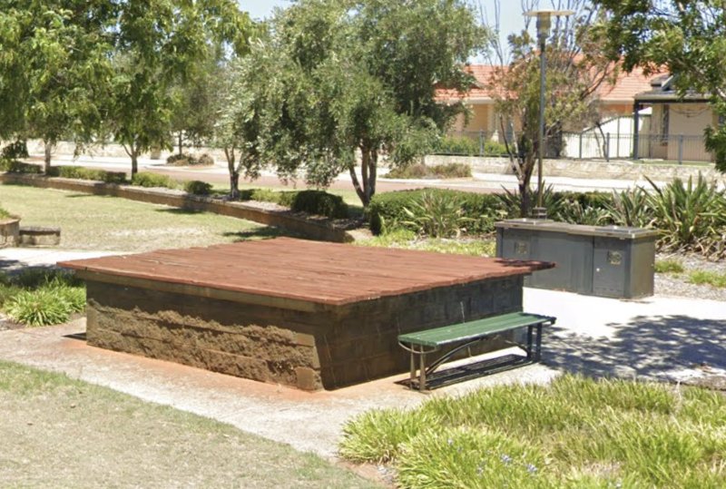 REEVES PARK BBQ Area