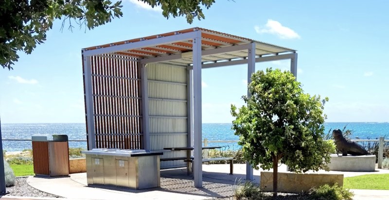 SHOALWATER BEACH PLAYGROUND BBQ Area