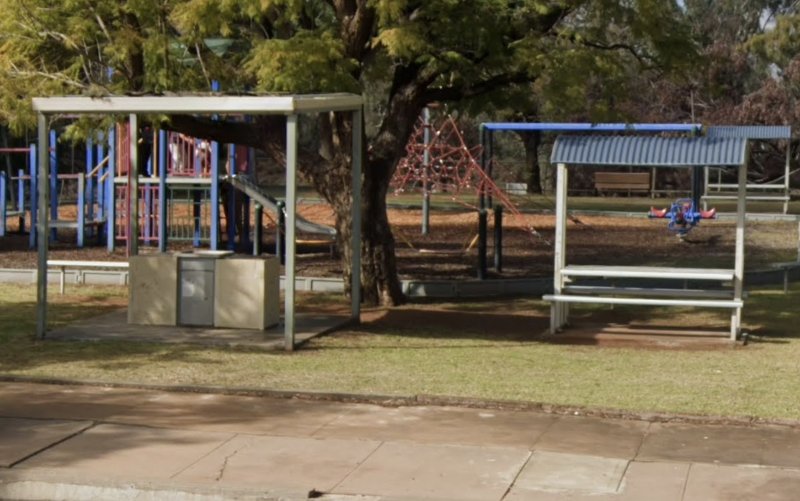 BAKER PARK PLAYGROUND BBQ Area