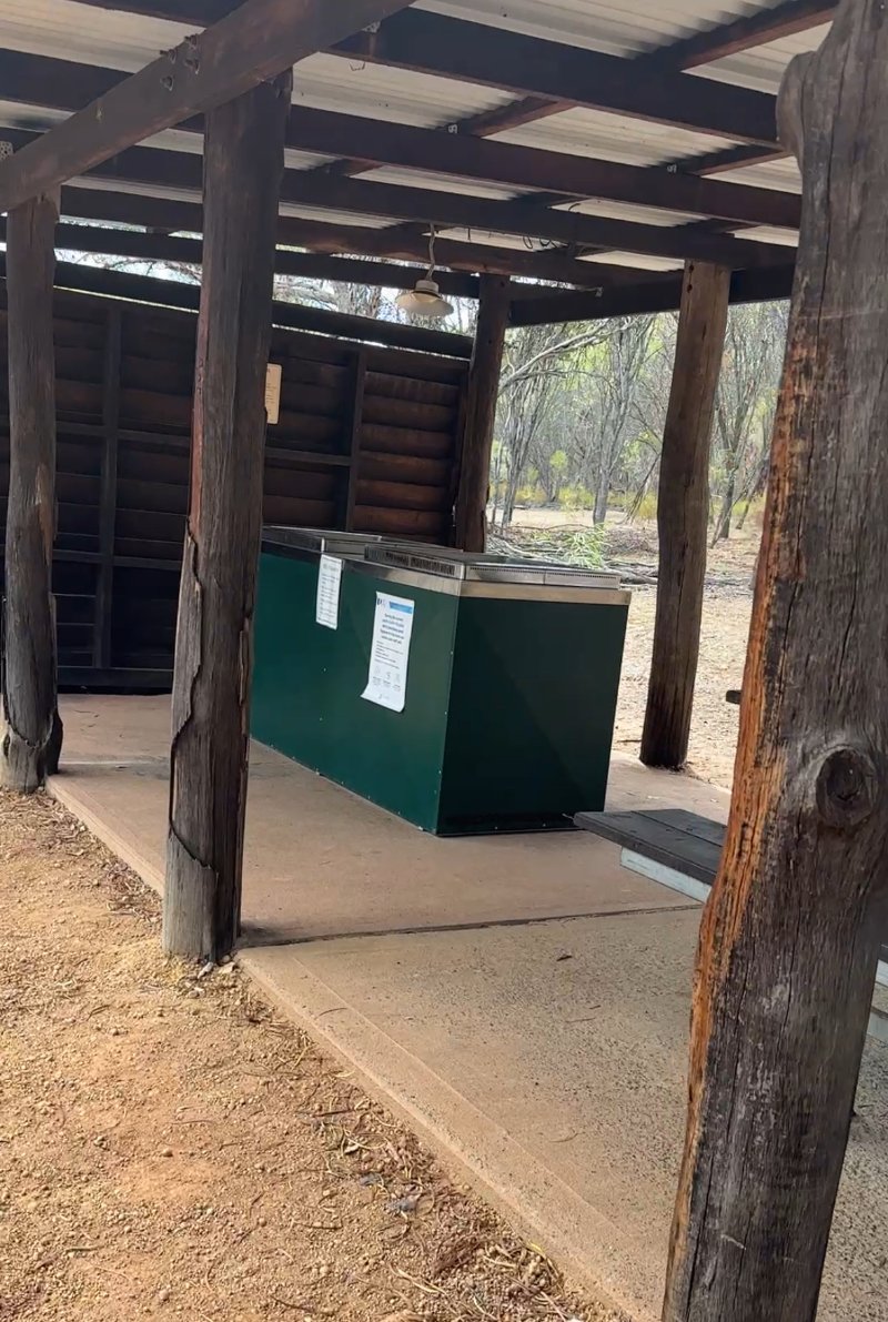 CONGELIN CAMPGROUND BBQ Area