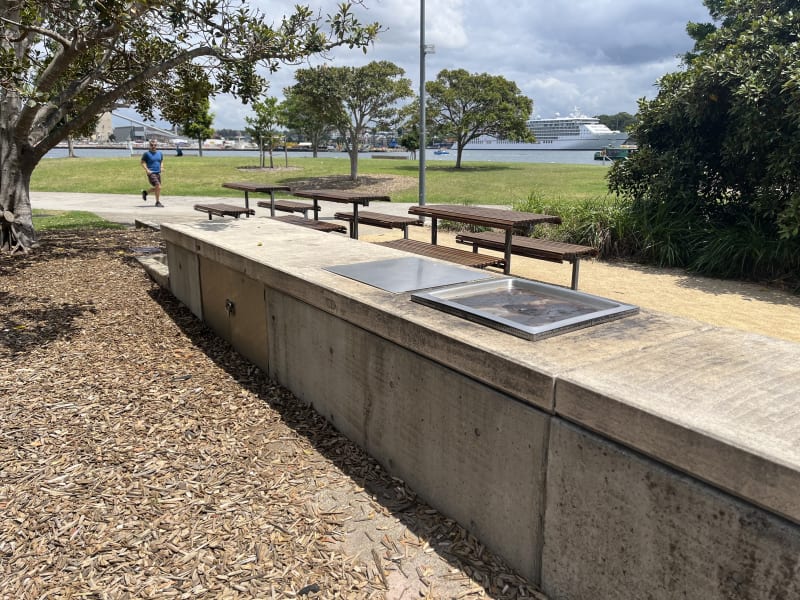 Stock photo of Public BBQ in PIRRAMA PARK 