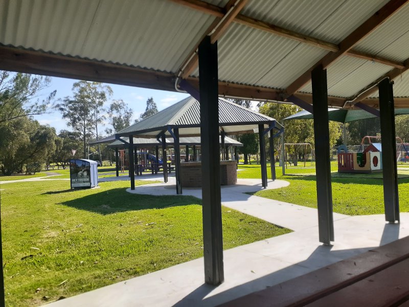 WADE PARK BBQ Area