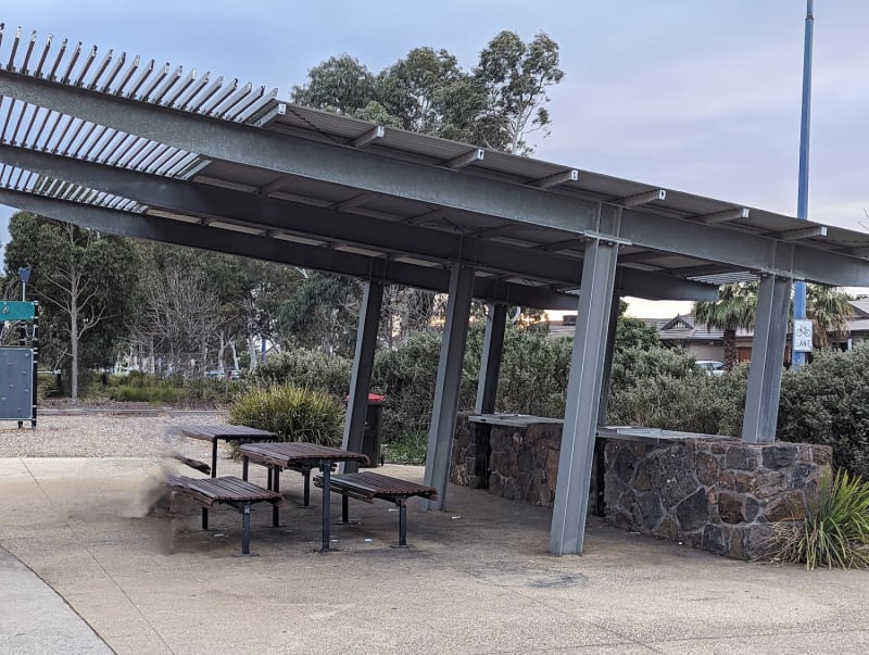 EUREKA DRIVE PARK BBQ Area