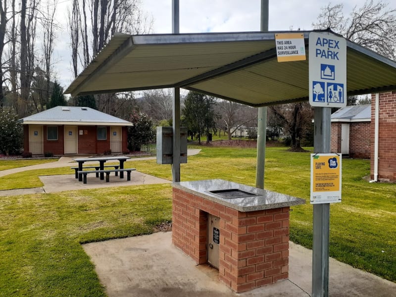 APEX PARK BBQ Area