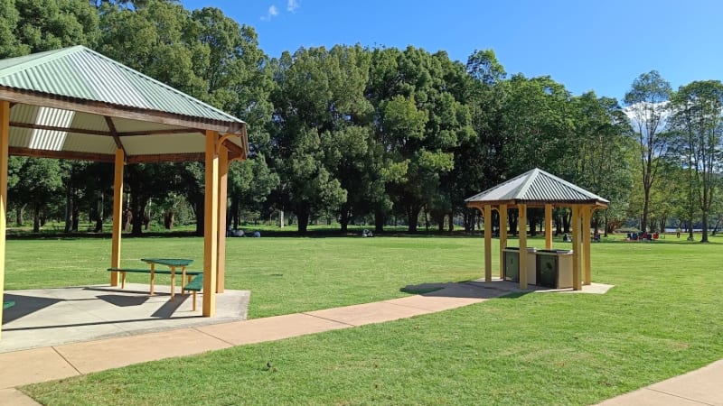 WISEMANS FERRY PARK BBQ Area