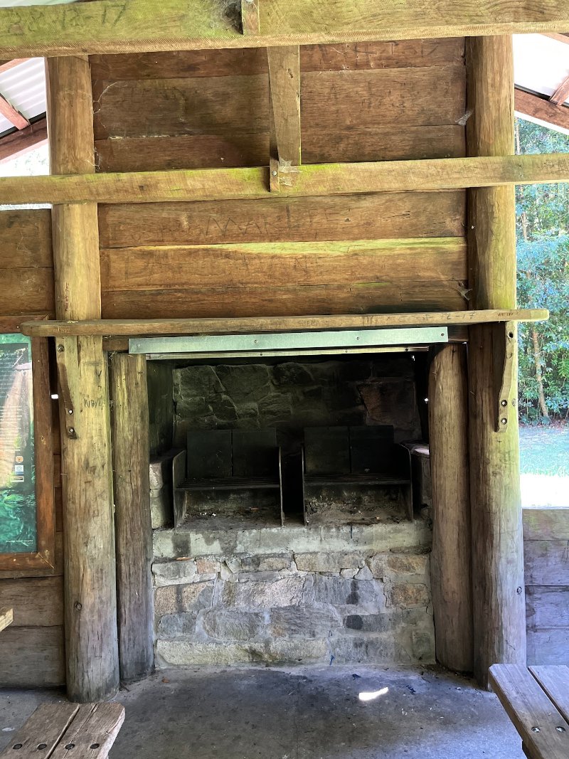 PLATEAU BEECH CAMPGROUND BBQ Area
