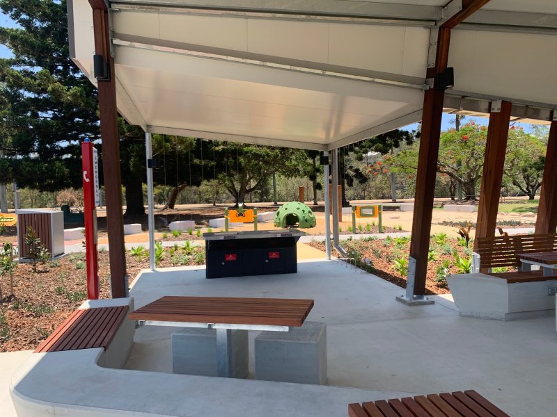 RECREATION PRECINCT PLAYGROUND BBQ Area
