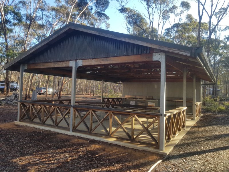 GNAALA MIA CAMPGROUND BBQ Area