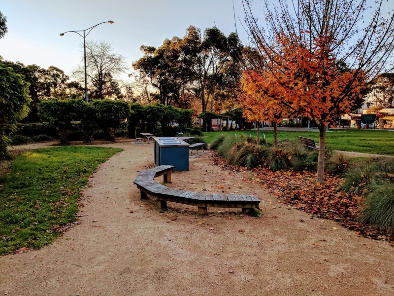 THE BASIN RESERVE BBQ Area