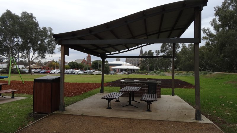 WAGGA WAGGA PLAYGROUND BBQ Area