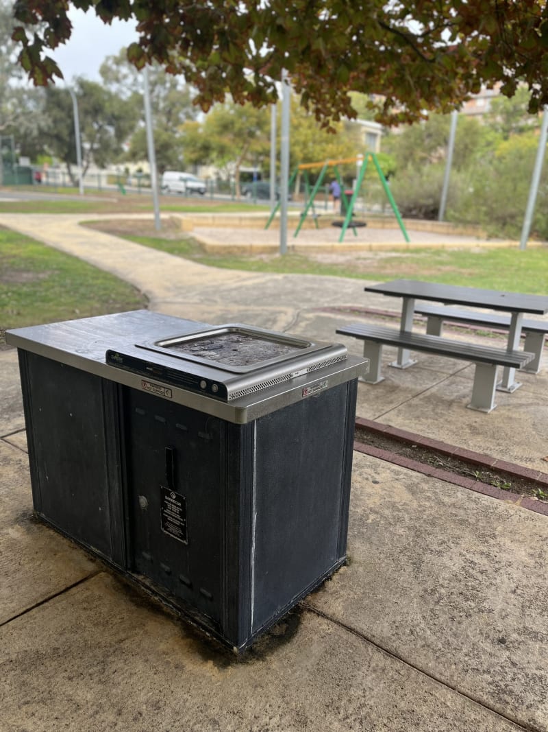 Stock photo of Public BBQ in GLASSON PARK