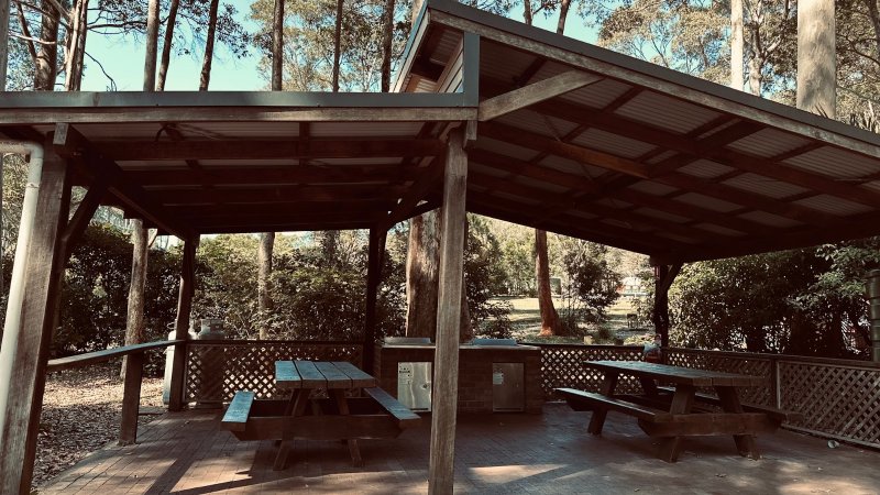 DEPOT BEACH CAMPGROUND BBQ Area