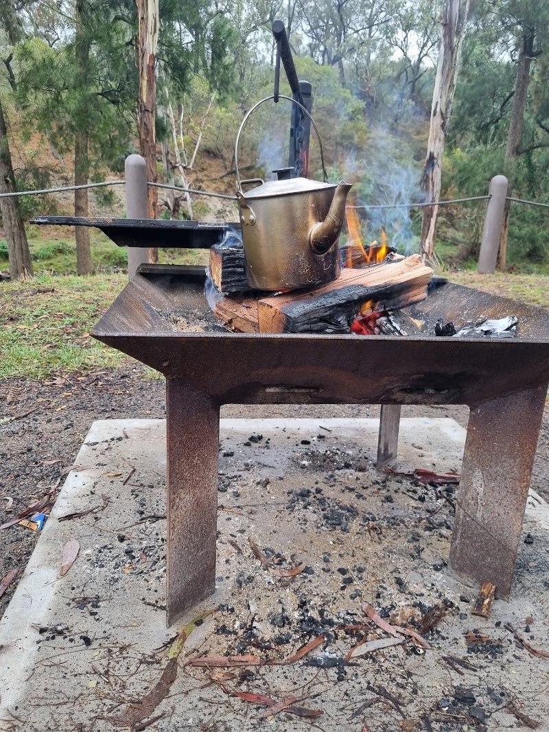 WASHPOOLS CAMPGROUND BBQ Area